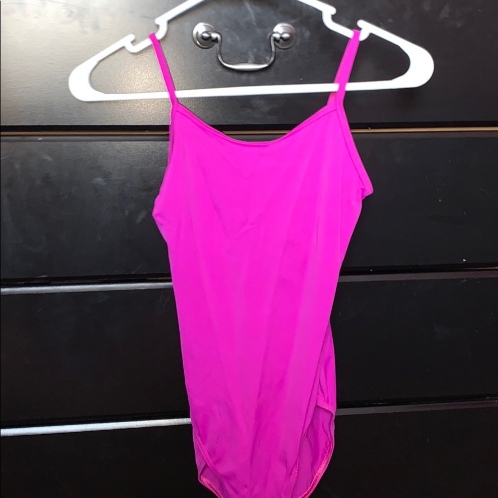 magenta gymnastics/dance leotard